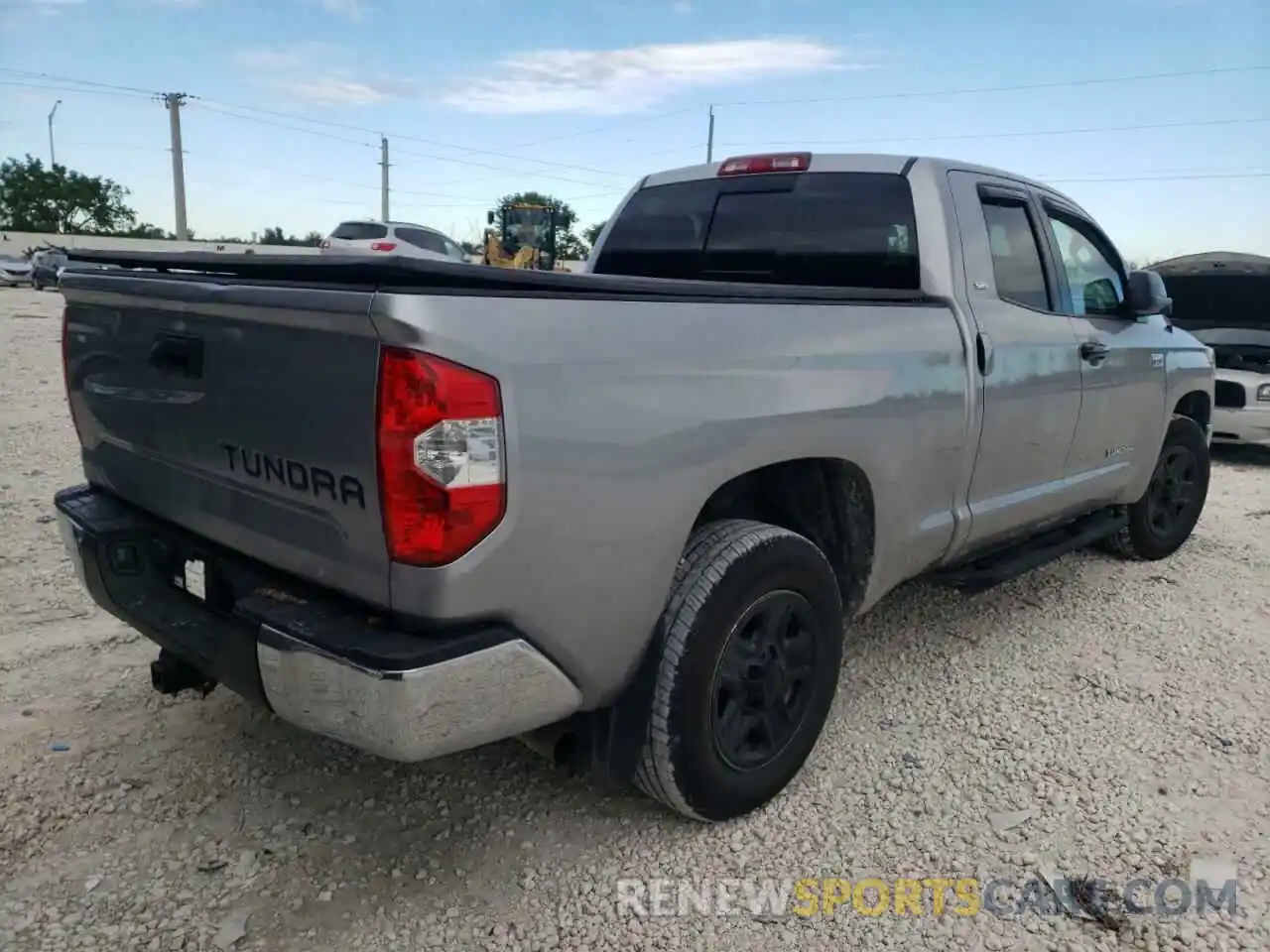 4 Photograph of a damaged car 5TFRY5F11KX254095 TOYOTA TUNDRA 2019