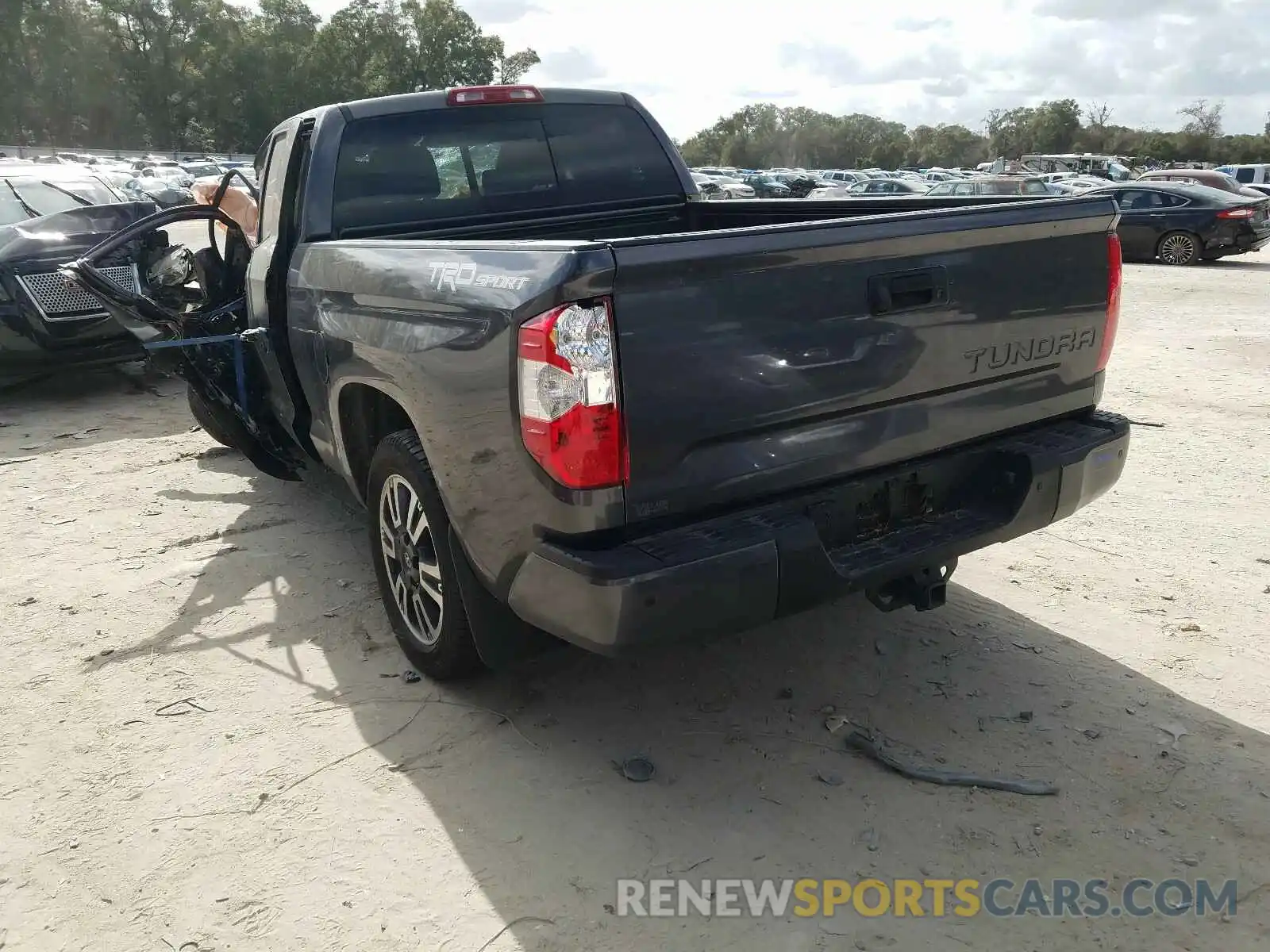 3 Photograph of a damaged car 5TFRY5F11KX254601 TOYOTA TUNDRA 2019