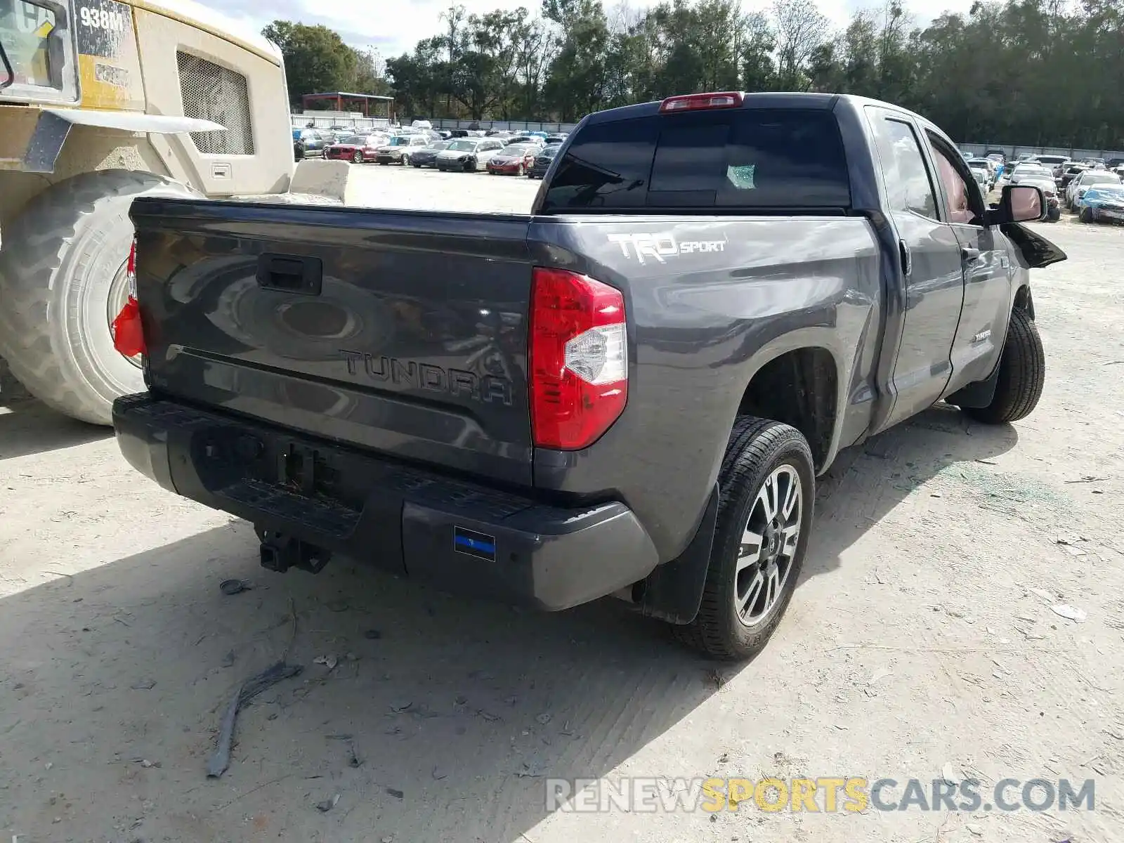 4 Photograph of a damaged car 5TFRY5F11KX254601 TOYOTA TUNDRA 2019