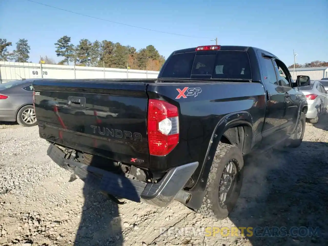 4 Photograph of a damaged car 5TFRY5F12KX249147 TOYOTA TUNDRA 2019