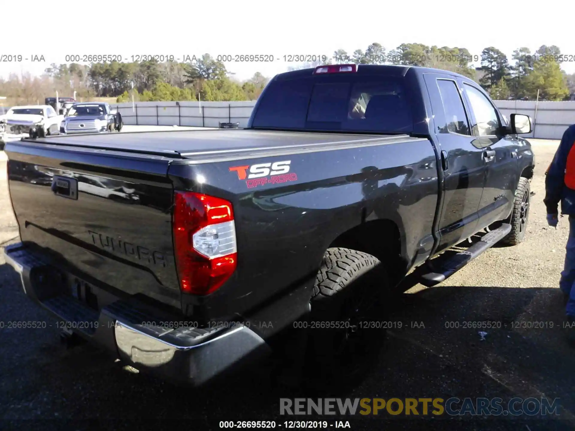 4 Photograph of a damaged car 5TFRY5F13KX245561 TOYOTA TUNDRA 2019