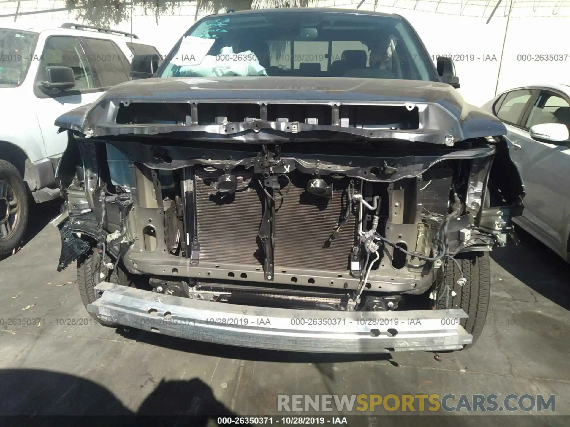 6 Photograph of a damaged car 5TFRY5F15KX250213 TOYOTA TUNDRA 2019