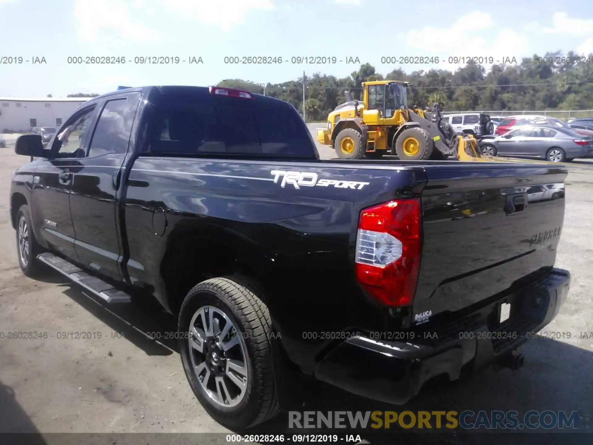 3 Photograph of a damaged car 5TFRY5F16KX246154 TOYOTA TUNDRA 2019