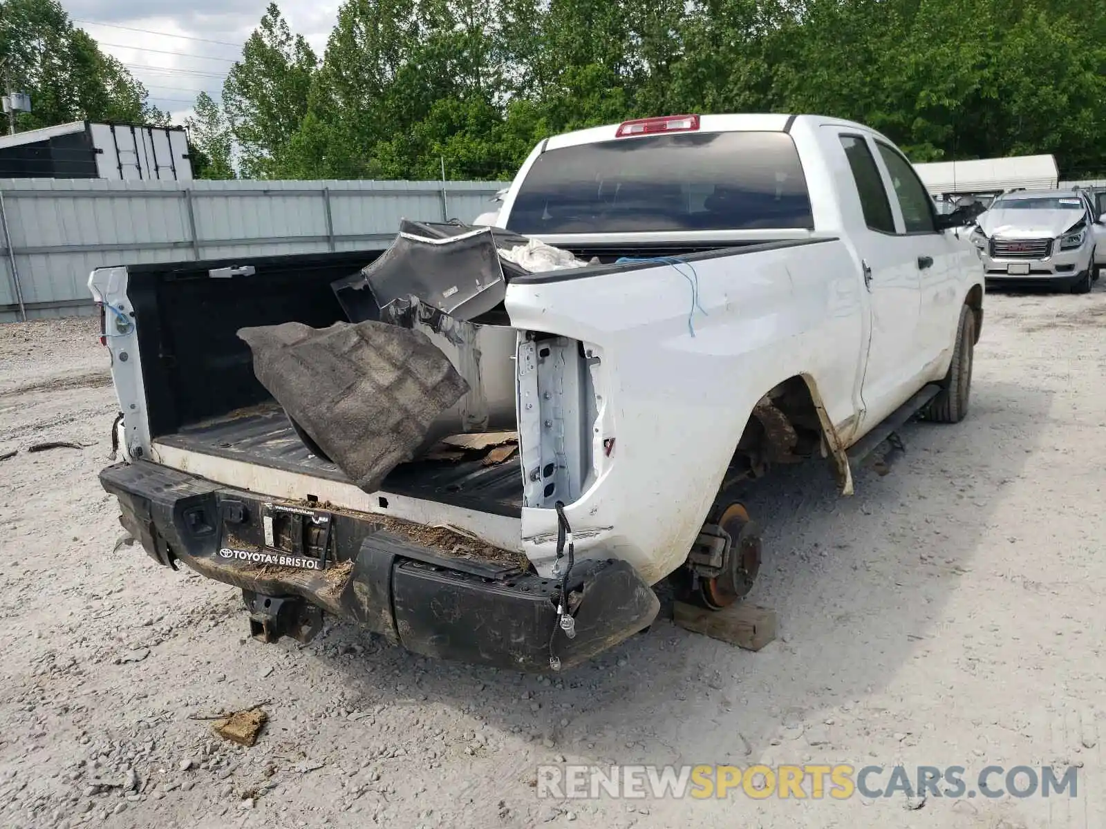 4 Photograph of a damaged car 5TFRY5F16KX254397 TOYOTA TUNDRA 2019