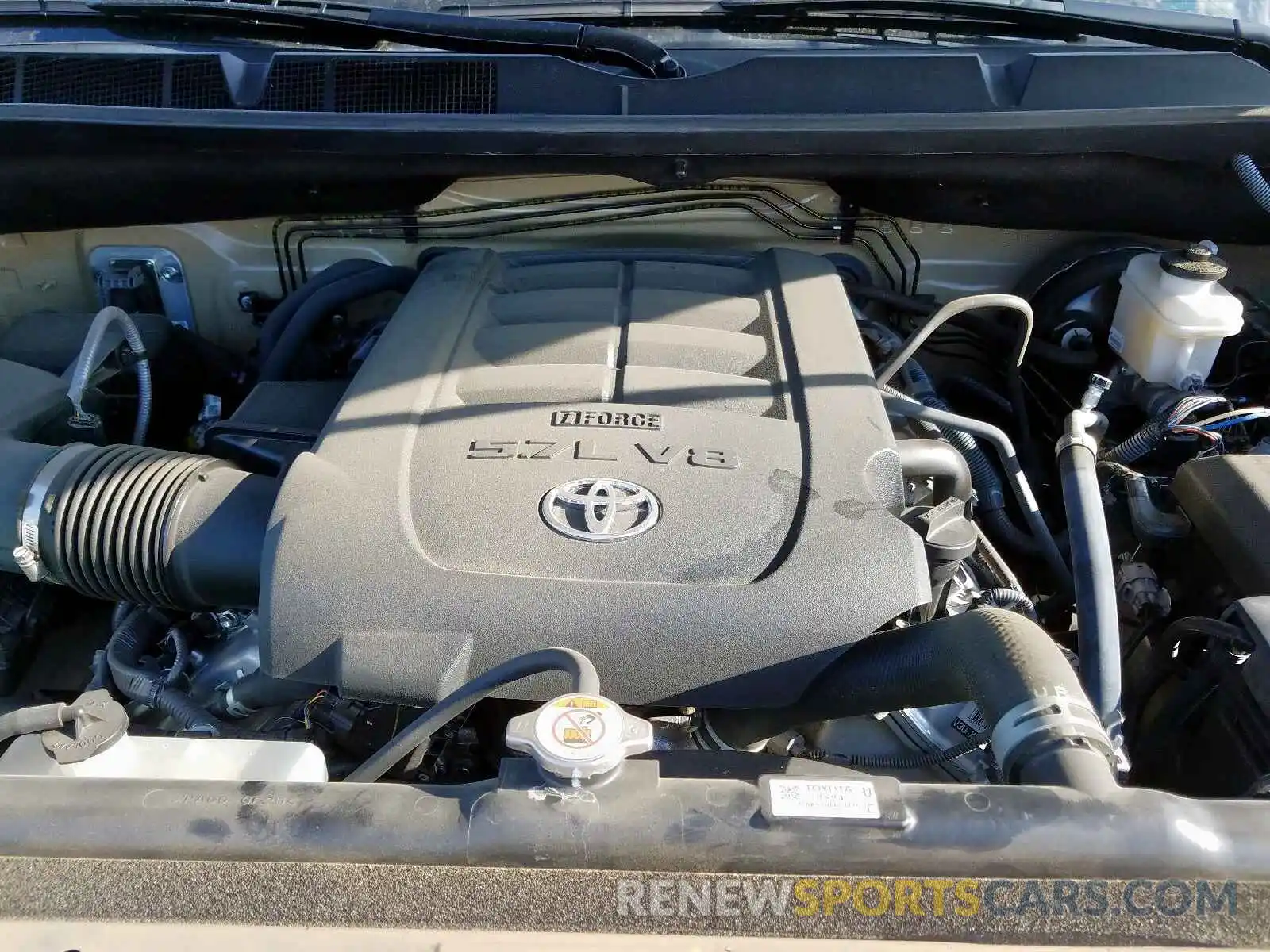 7 Photograph of a damaged car 5TFRY5F19KX244673 TOYOTA TUNDRA 2019