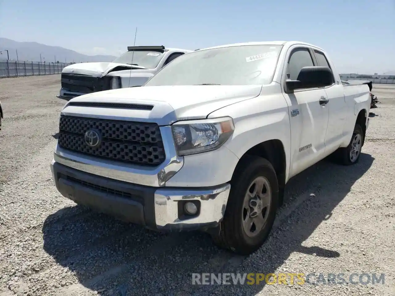 2 Photograph of a damaged car 5TFRY5F19KX249470 TOYOTA TUNDRA 2019