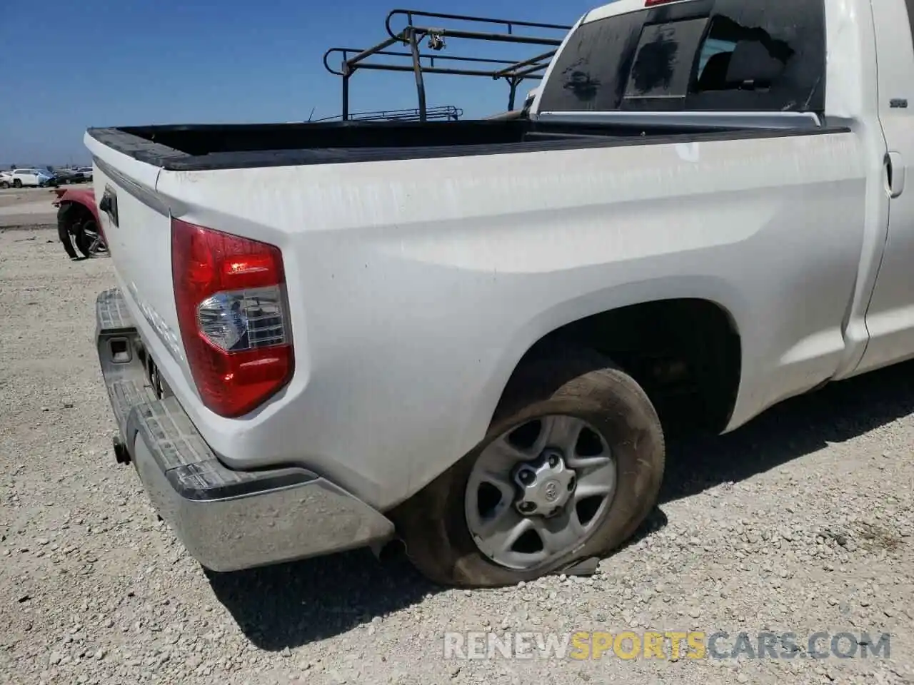 9 Photograph of a damaged car 5TFRY5F19KX249470 TOYOTA TUNDRA 2019