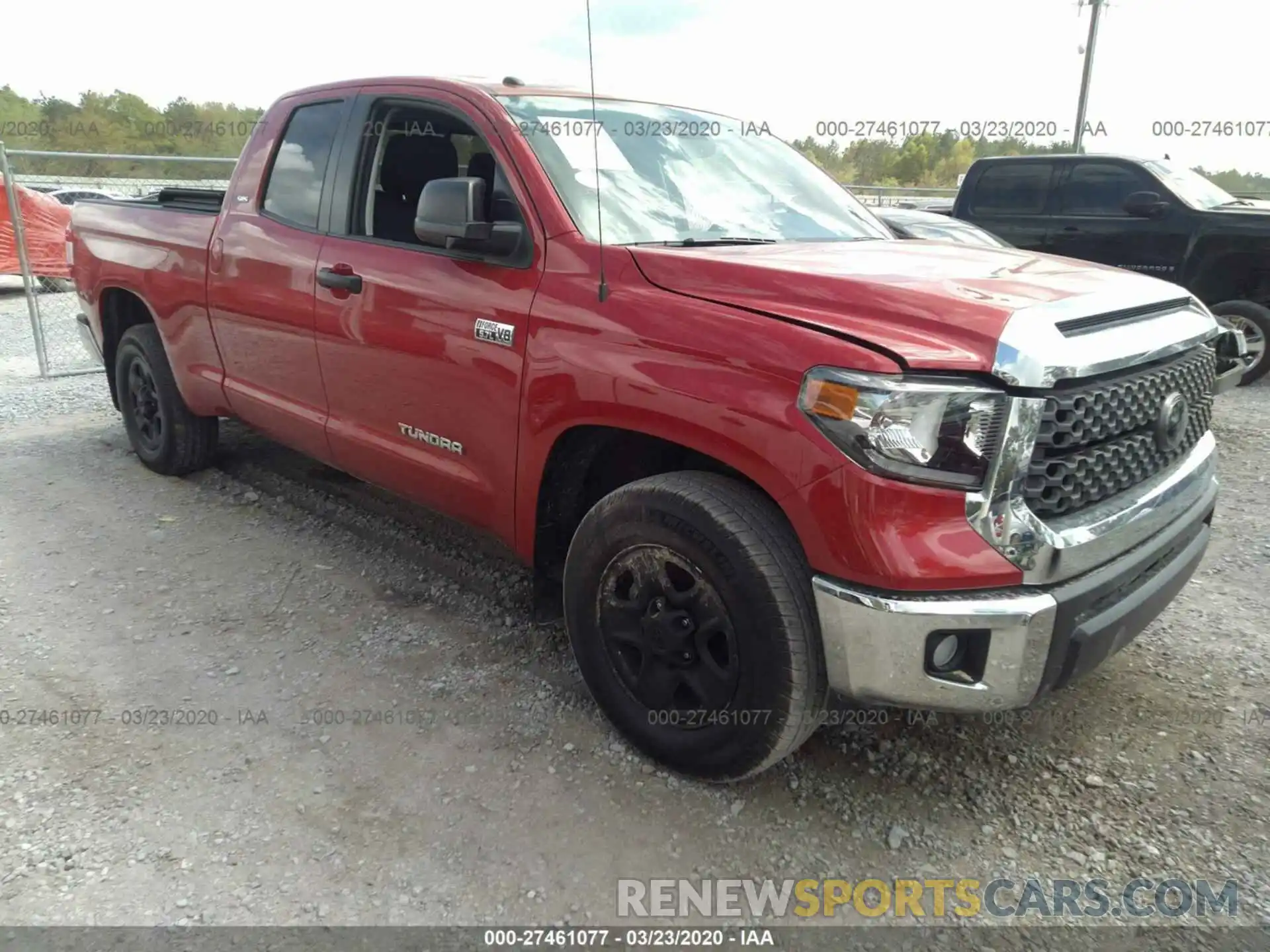 1 Photograph of a damaged car 5TFRY5F19KX254930 TOYOTA TUNDRA 2019