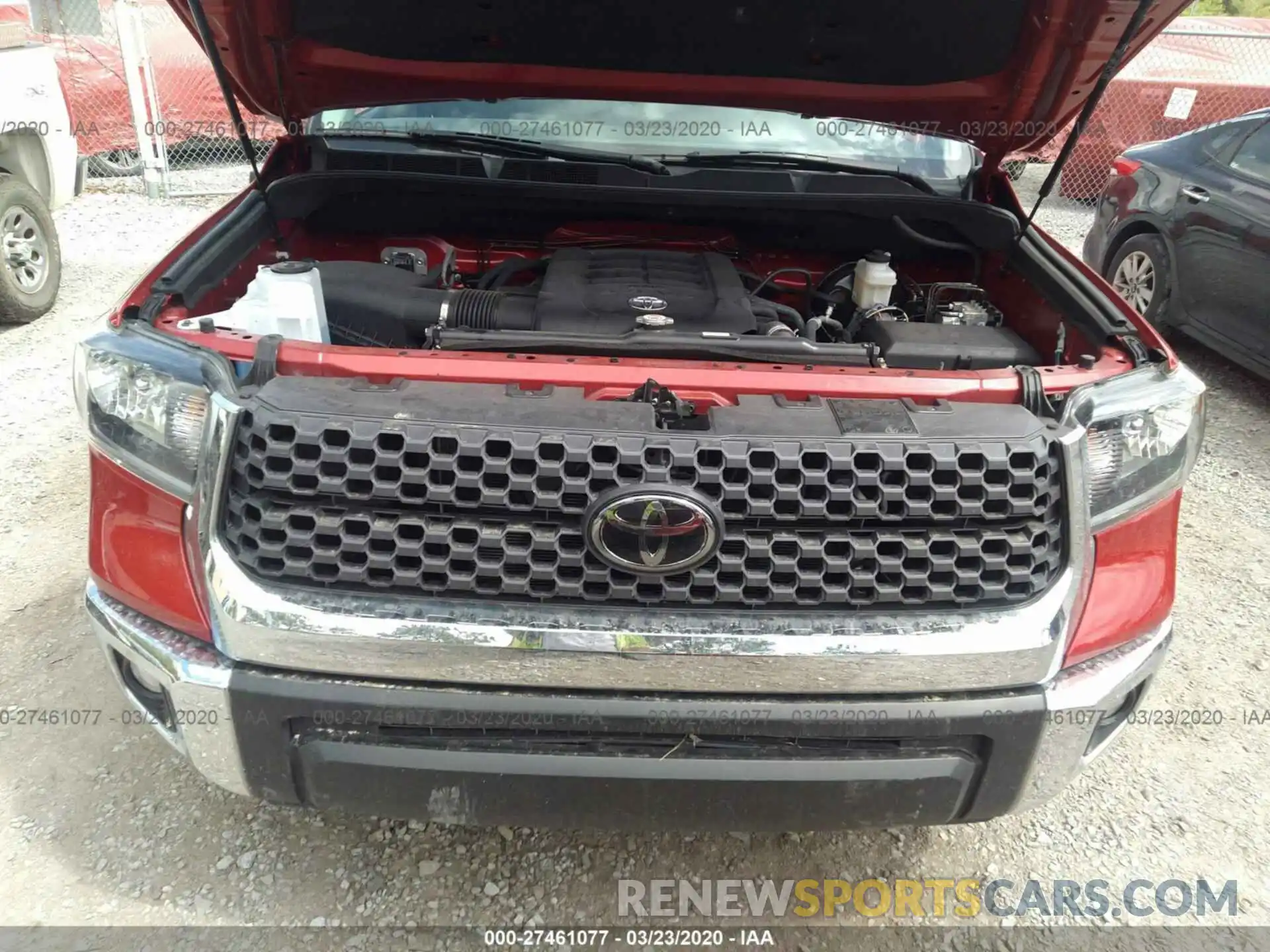 10 Photograph of a damaged car 5TFRY5F19KX254930 TOYOTA TUNDRA 2019