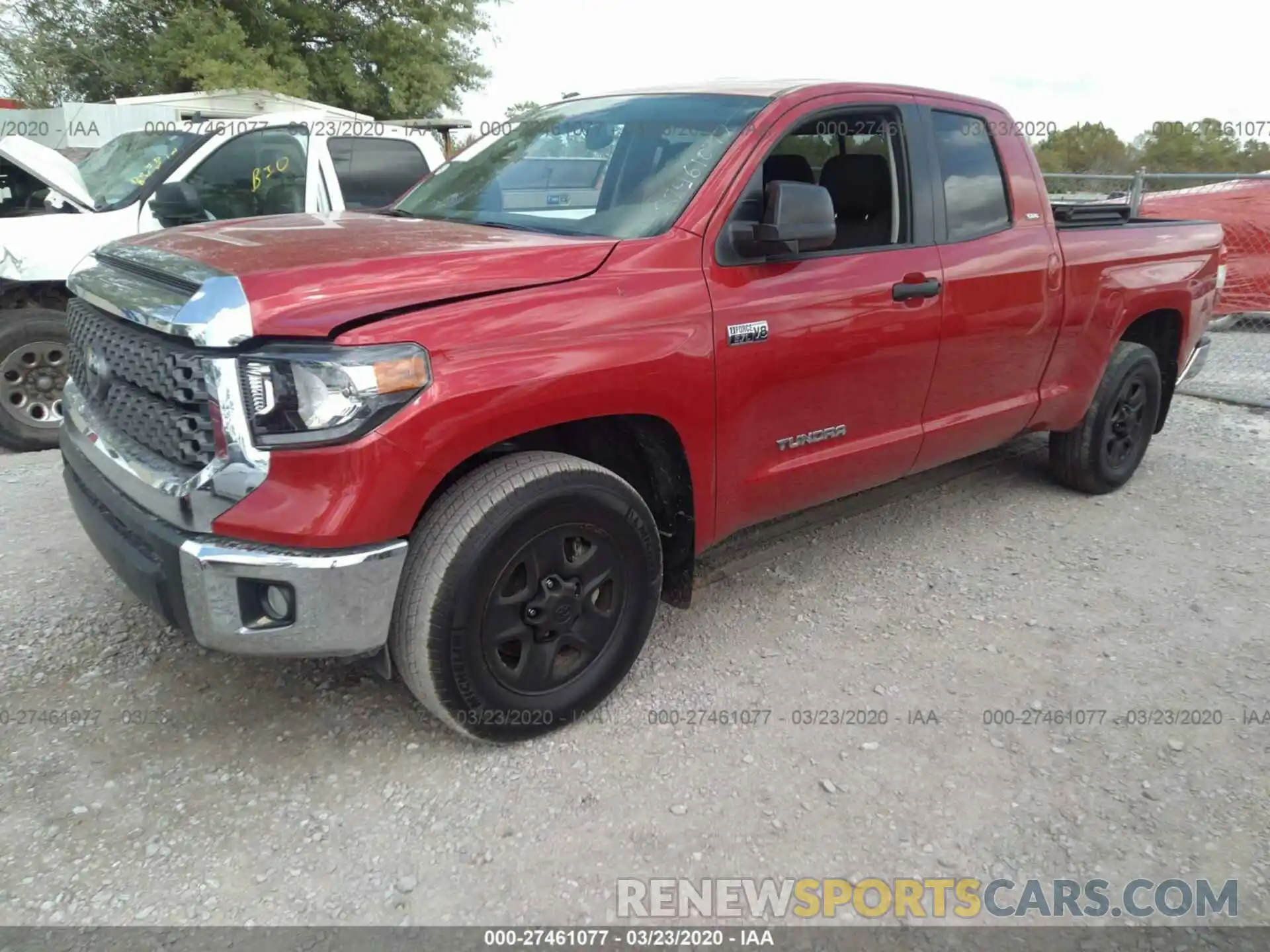 2 Photograph of a damaged car 5TFRY5F19KX254930 TOYOTA TUNDRA 2019