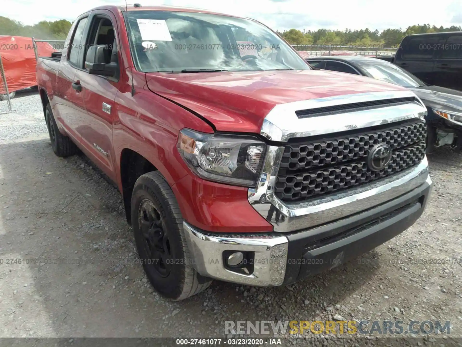 6 Photograph of a damaged car 5TFRY5F19KX254930 TOYOTA TUNDRA 2019