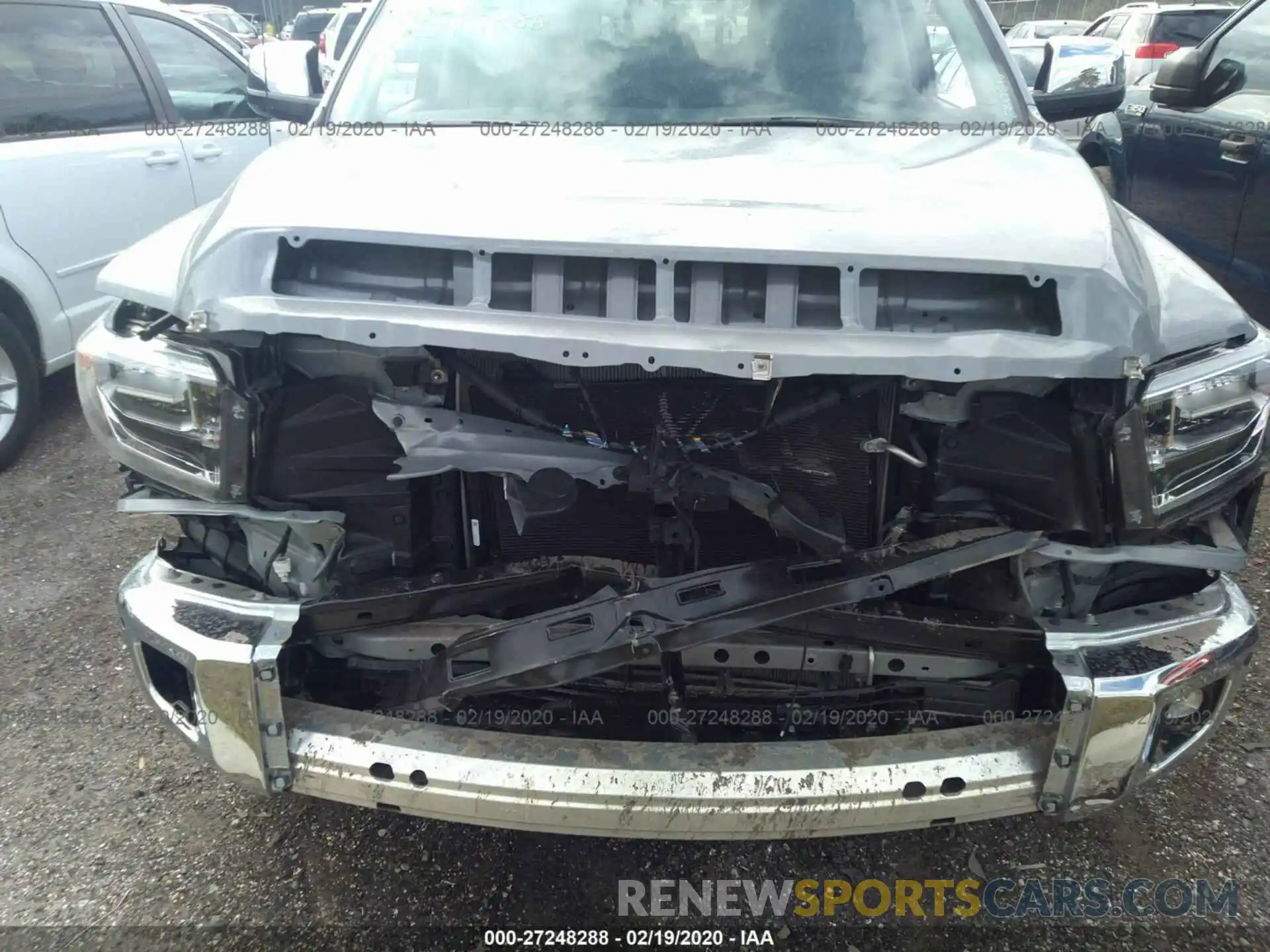 6 Photograph of a damaged car 5TFSY5F10KX247818 TOYOTA TUNDRA 2019