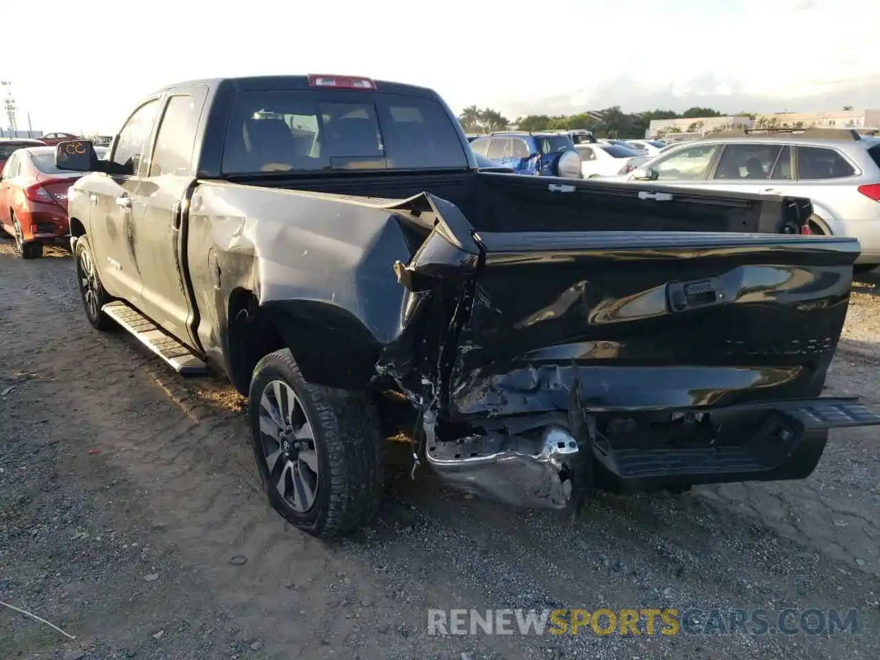 3 Photograph of a damaged car 5TFSY5F15KX254358 TOYOTA TUNDRA 2019