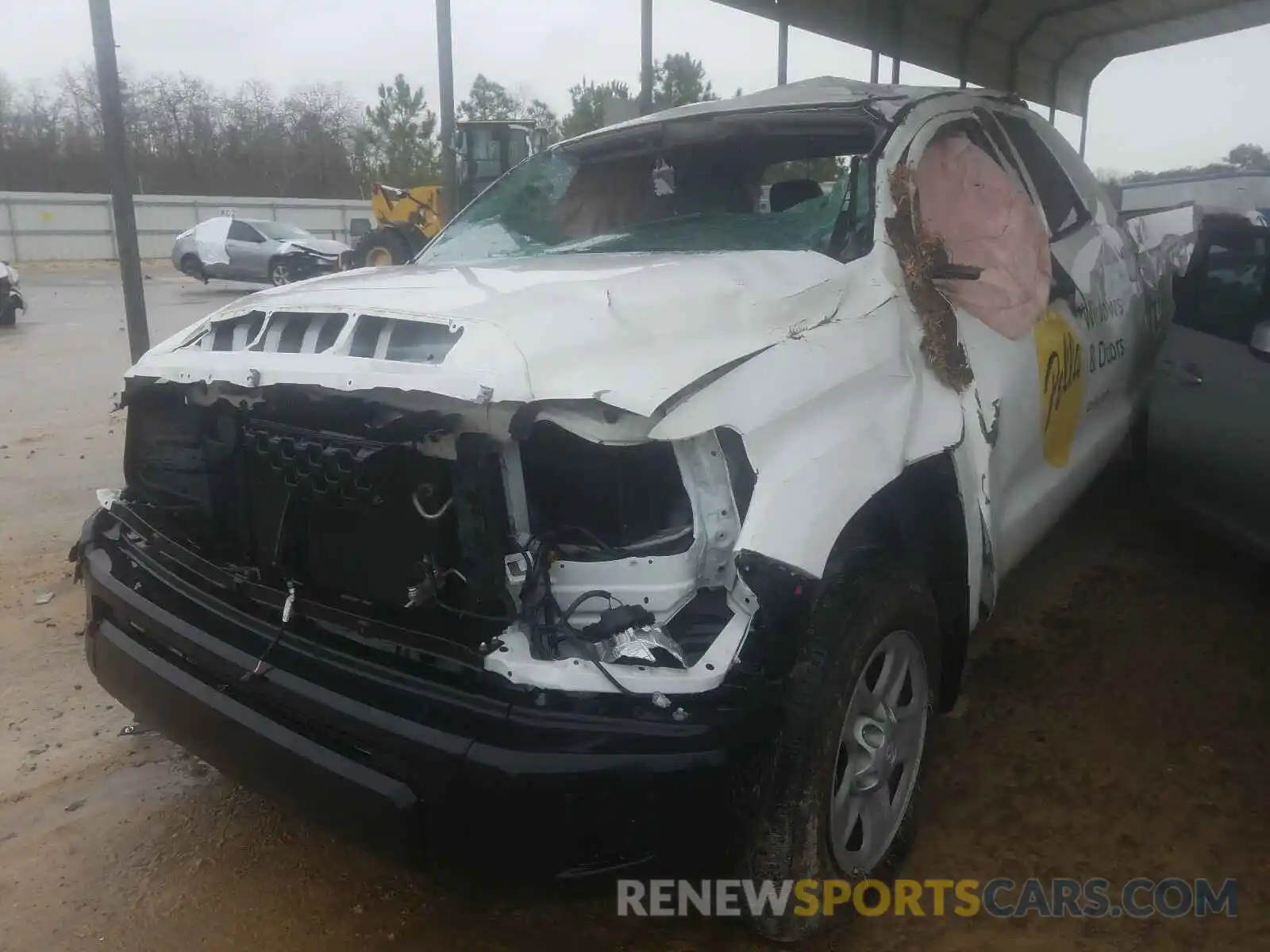 2 Photograph of a damaged car 5TFTY5F11KX010775 TOYOTA TUNDRA 2019
