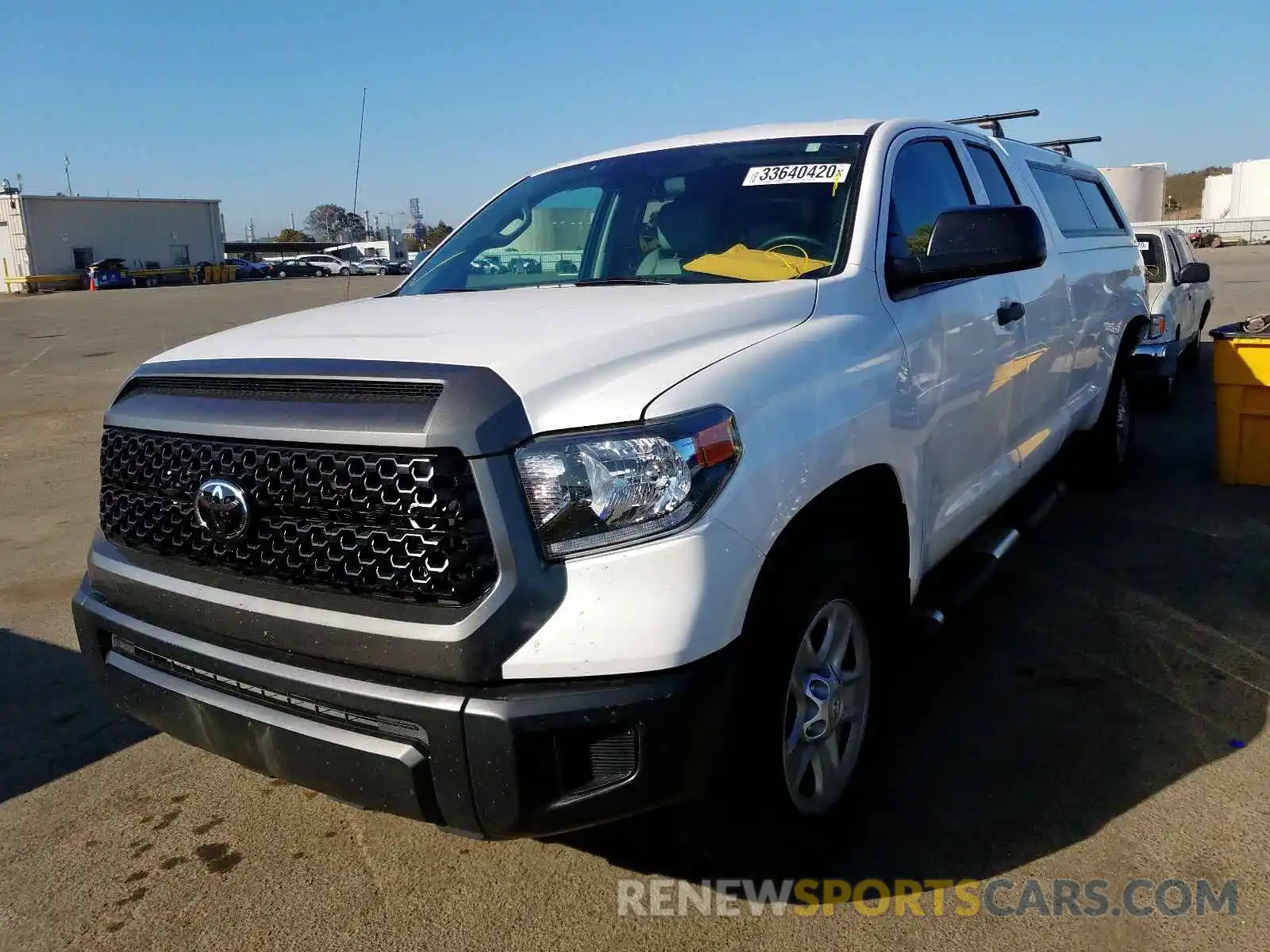 2 Photograph of a damaged car 5TFTY5F19KX010779 TOYOTA TUNDRA 2019