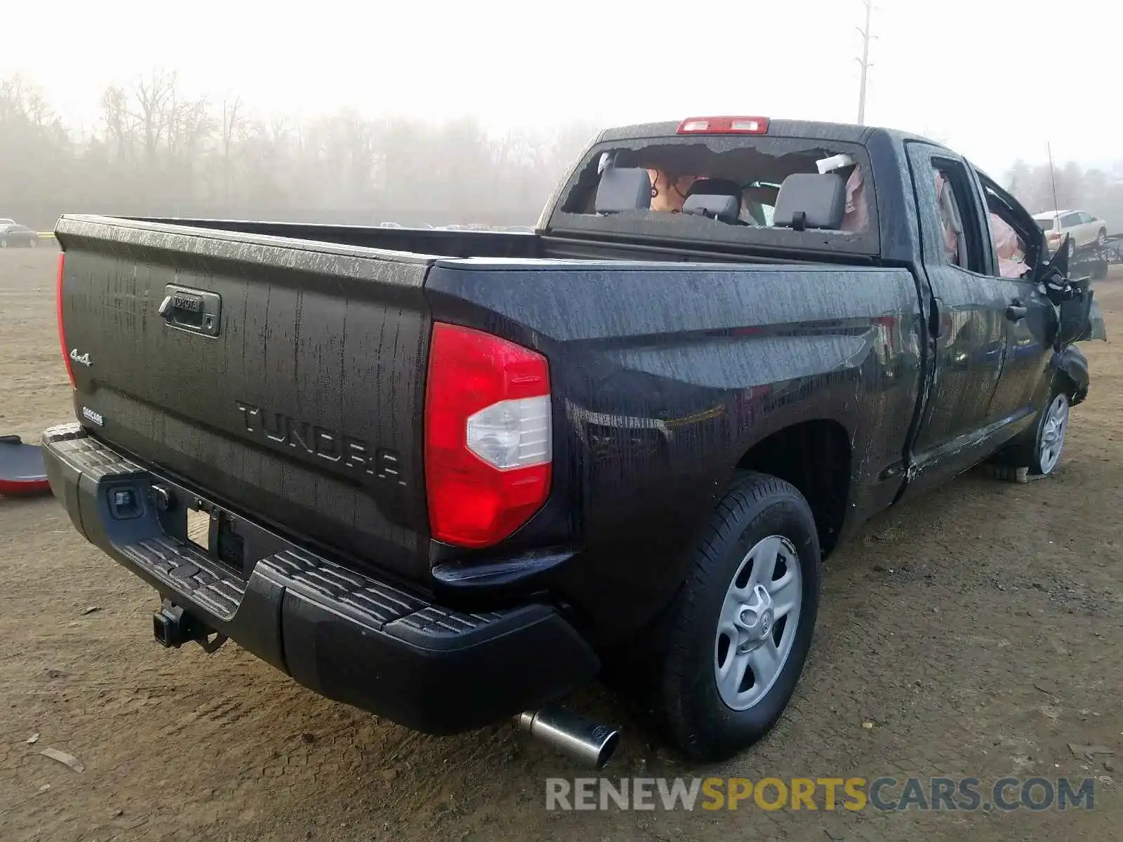 4 Photograph of a damaged car 5TFUM5F10KX082261 TOYOTA TUNDRA 2019