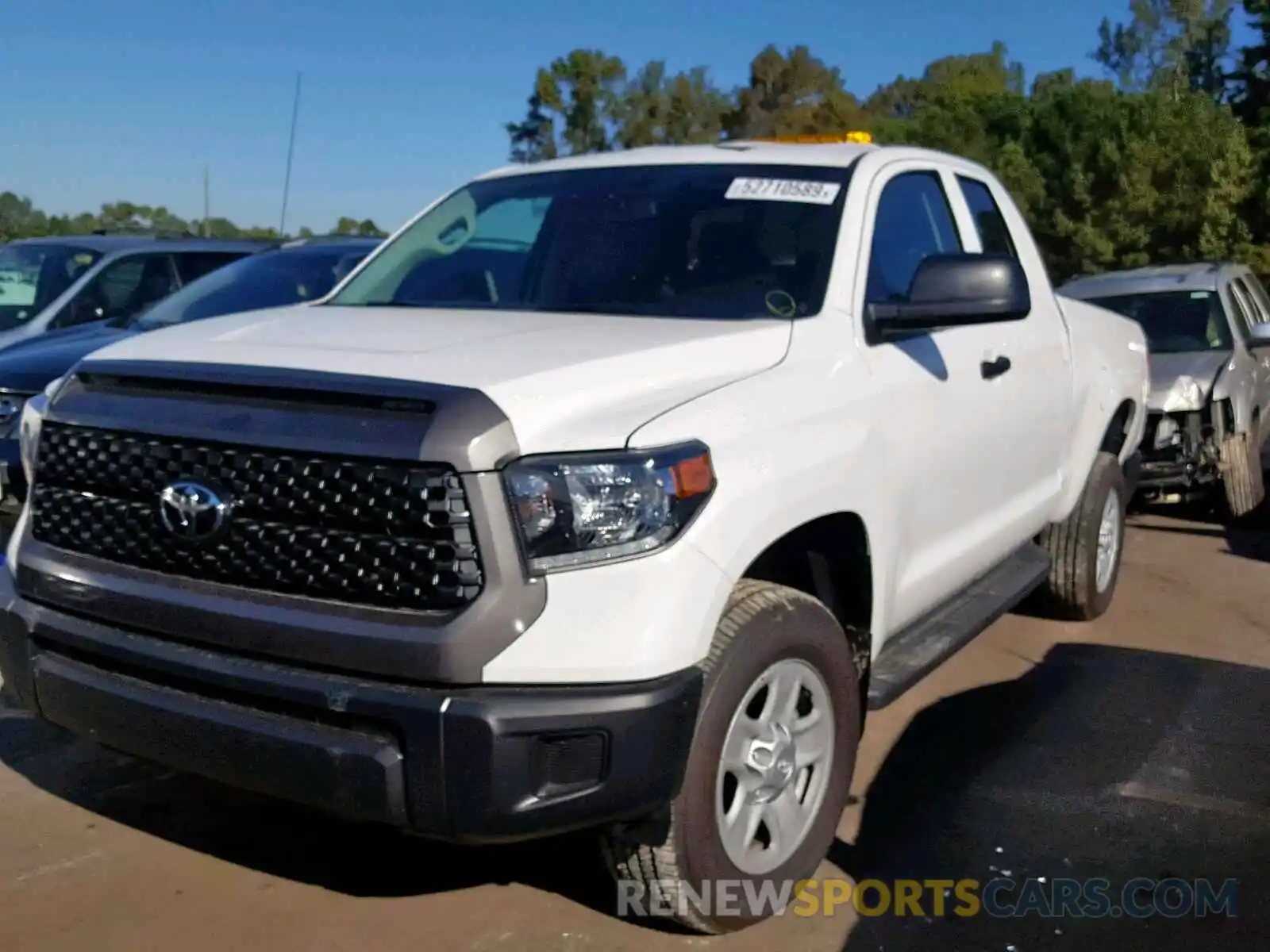 2 Photograph of a damaged car 5TFUM5F10KX082275 TOYOTA TUNDRA 2019