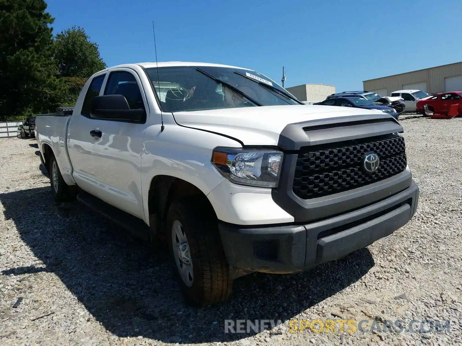 1 Photograph of a damaged car 5TFUM5F10KX082308 TOYOTA TUNDRA 2019