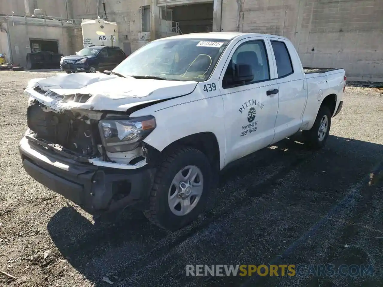 2 Photograph of a damaged car 5TFUM5F14KX081243 TOYOTA TUNDRA 2019