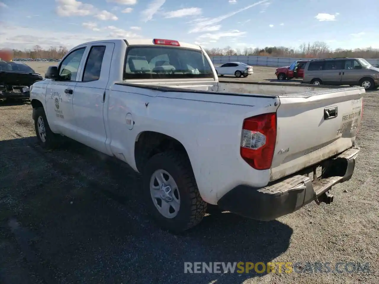 3 Photograph of a damaged car 5TFUM5F14KX081243 TOYOTA TUNDRA 2019