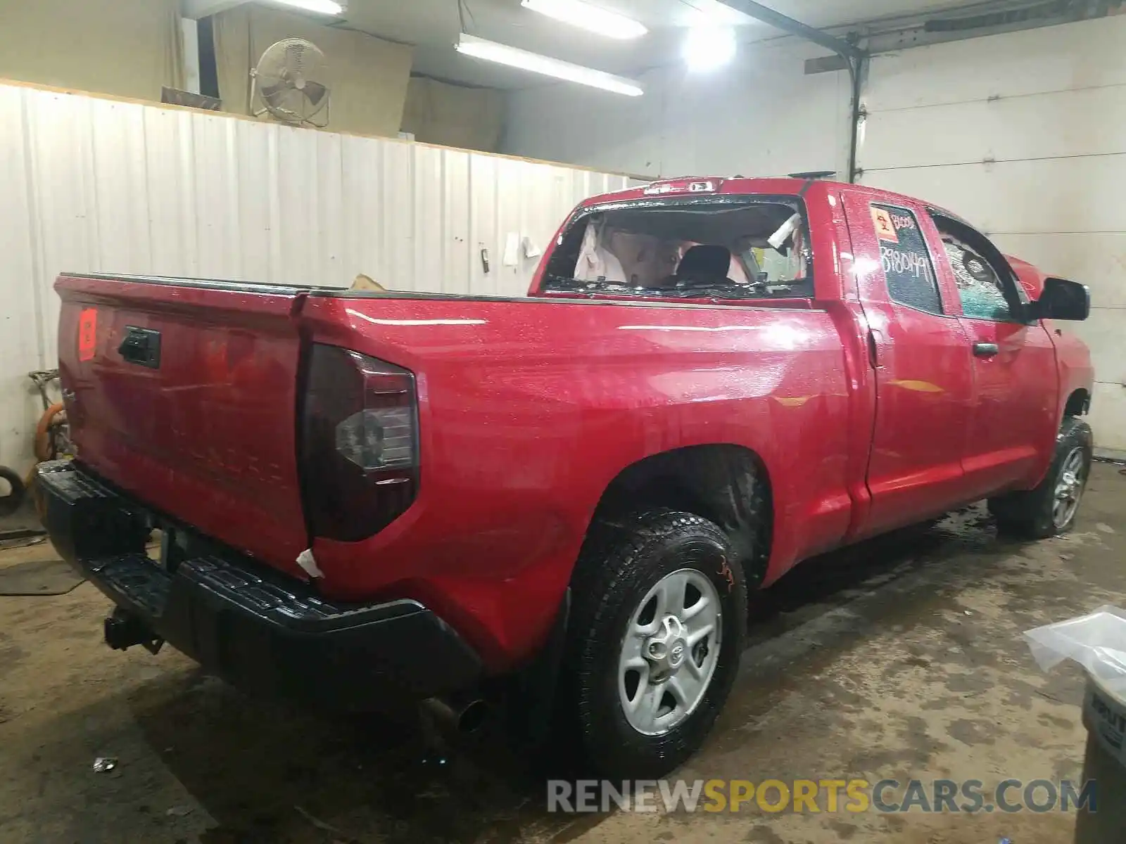 4 Photograph of a damaged car 5TFUM5F15KX080943 TOYOTA TUNDRA 2019