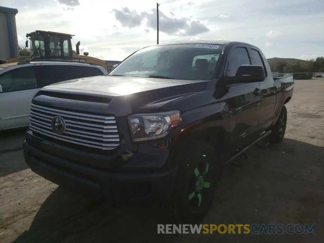 2 Photograph of a damaged car 5TFUM5F15KX083342 TOYOTA TUNDRA 2019