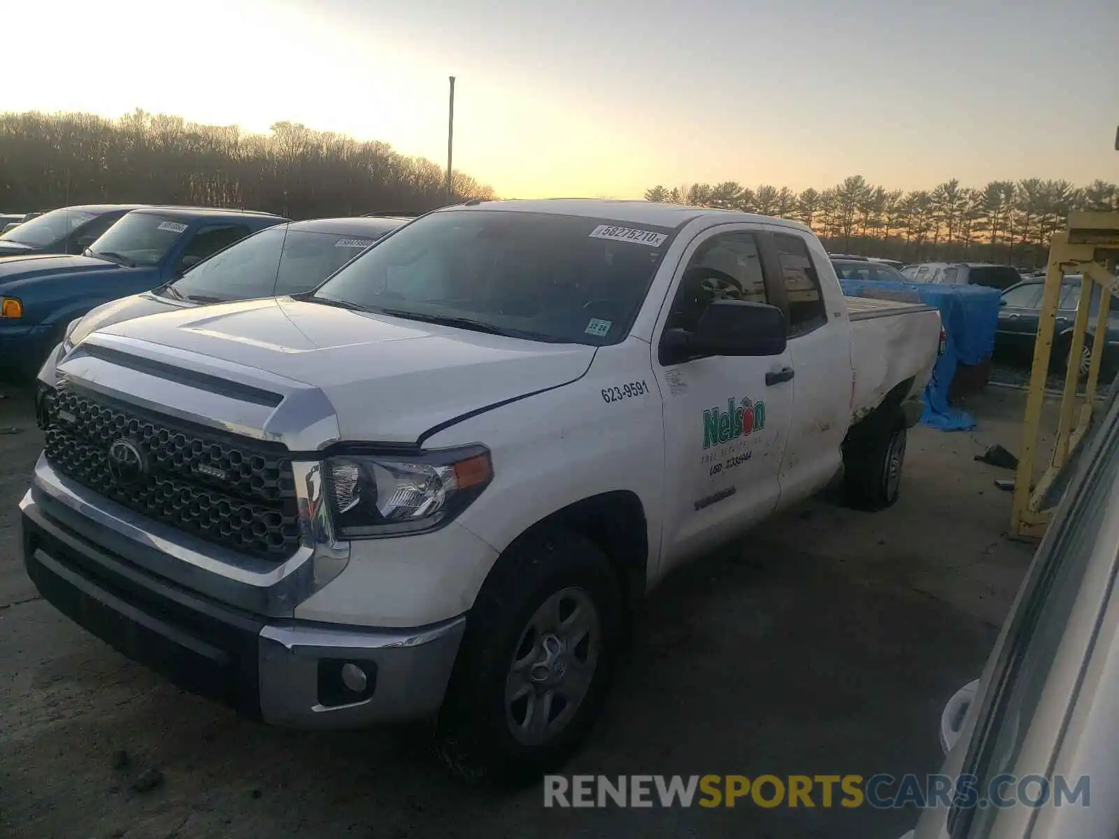 2 Photograph of a damaged car 5TFUM5F15KX083812 TOYOTA TUNDRA 2019