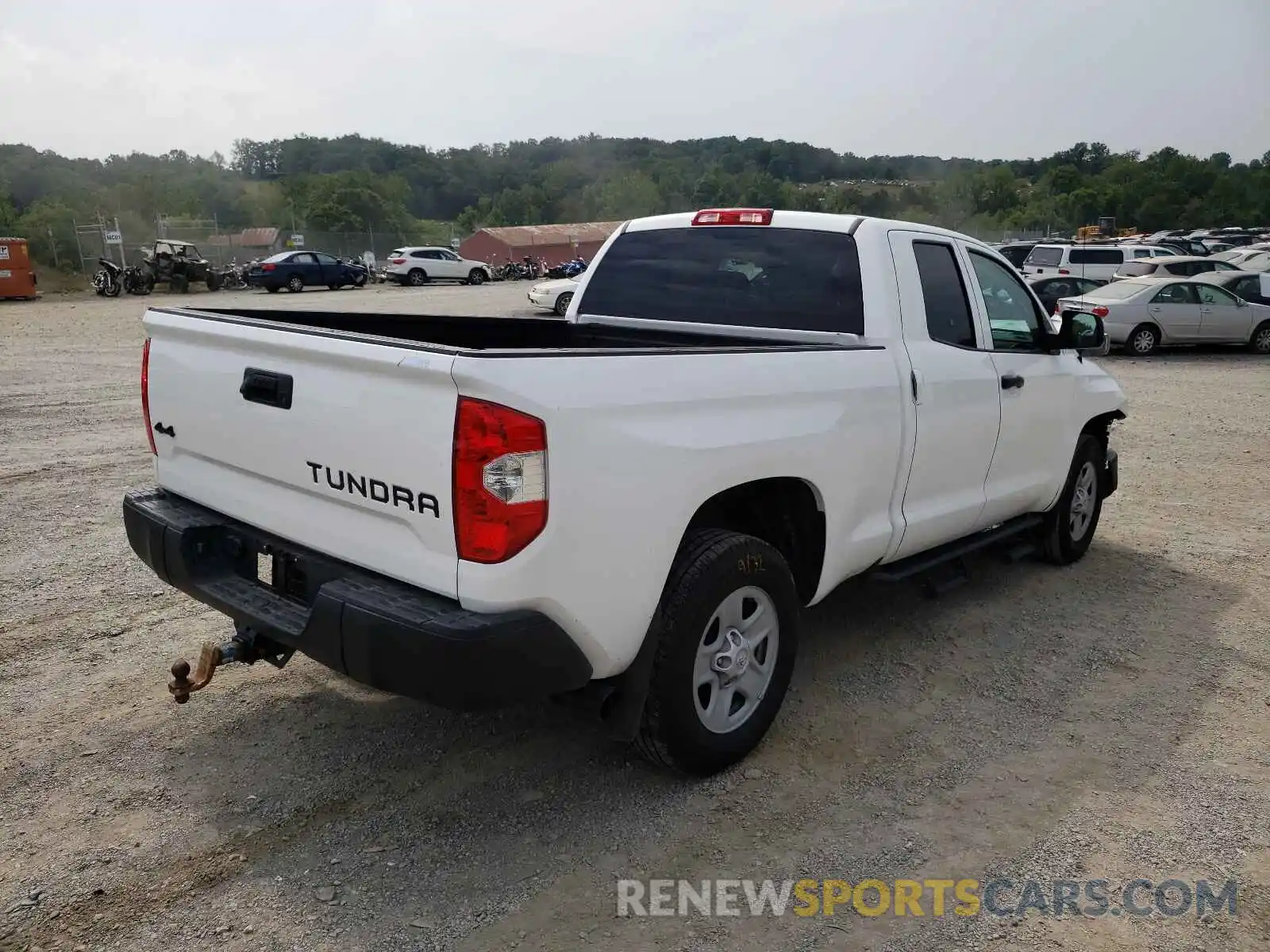 4 Photograph of a damaged car 5TFUM5F16KX082801 TOYOTA TUNDRA 2019