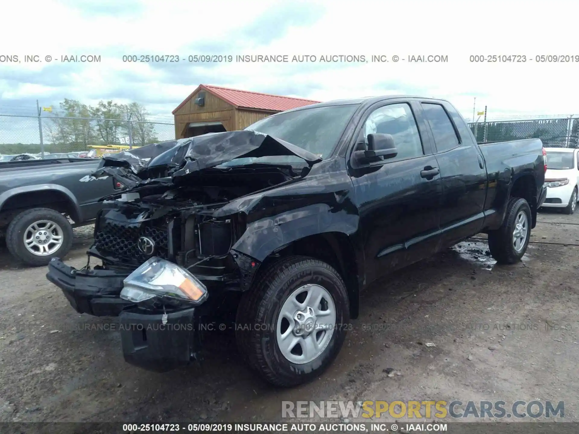 2 Photograph of a damaged car 5TFUM5F17KX081057 TOYOTA TUNDRA 2019