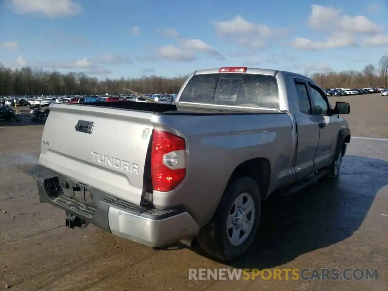 4 Photograph of a damaged car 5TFUM5F1XKX083949 TOYOTA TUNDRA 2019