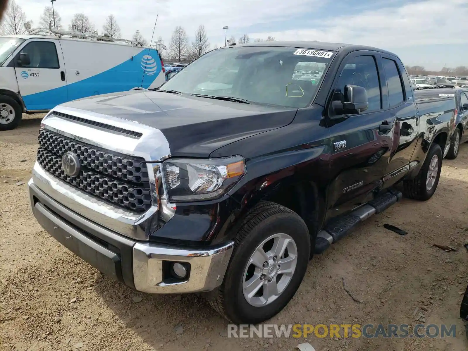 2 Photograph of a damaged car 5TFUW5F11KX794286 TOYOTA TUNDRA 2019