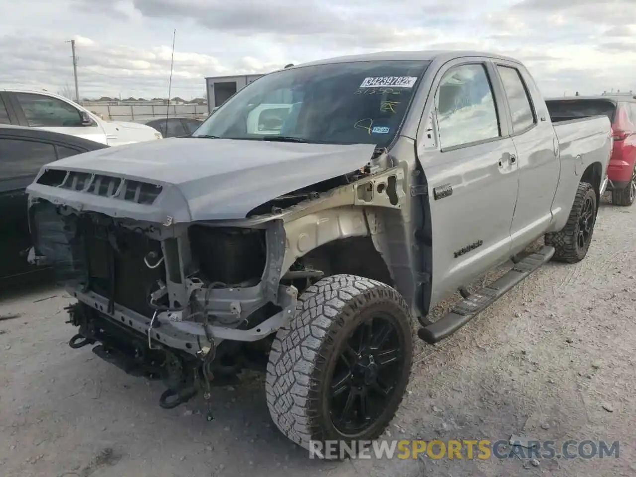 2 Photograph of a damaged car 5TFUW5F11KX813502 TOYOTA TUNDRA 2019