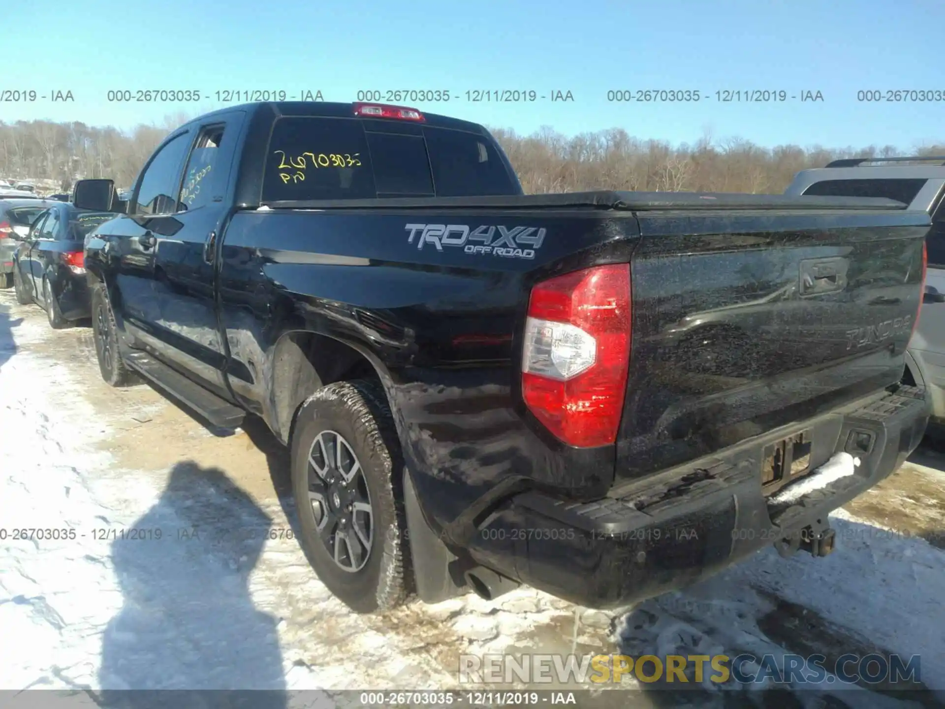 3 Photograph of a damaged car 5TFUW5F11KX825231 TOYOTA TUNDRA 2019