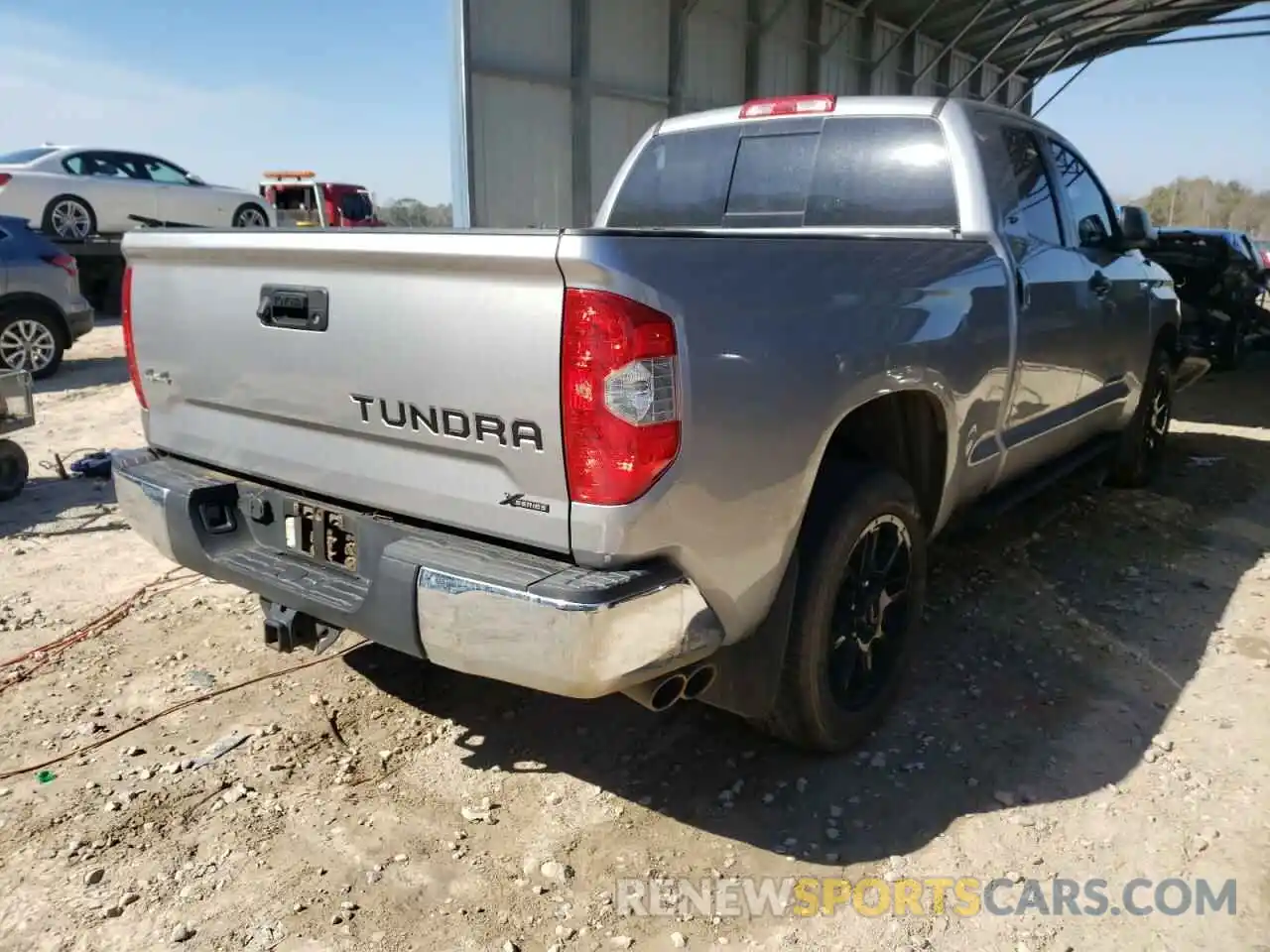 4 Photograph of a damaged car 5TFUW5F12KX778873 TOYOTA TUNDRA 2019