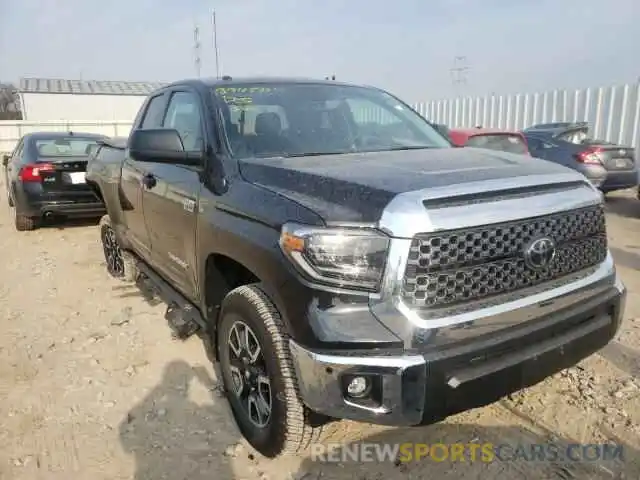 1 Photograph of a damaged car 5TFUW5F12KX791476 TOYOTA TUNDRA 2019