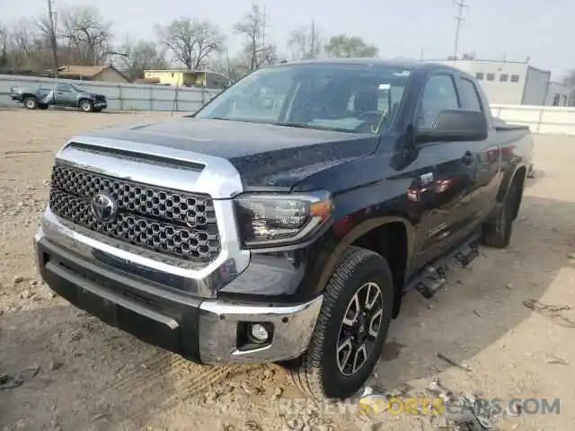 2 Photograph of a damaged car 5TFUW5F12KX791476 TOYOTA TUNDRA 2019