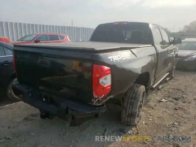 4 Photograph of a damaged car 5TFUW5F12KX791476 TOYOTA TUNDRA 2019