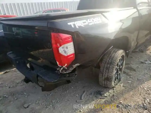 9 Photograph of a damaged car 5TFUW5F12KX791476 TOYOTA TUNDRA 2019