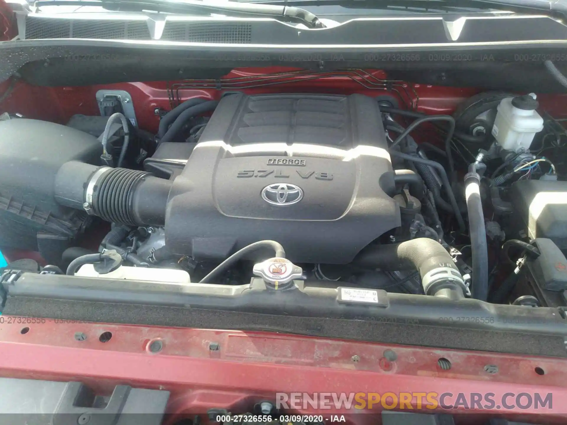 10 Photograph of a damaged car 5TFUW5F13KX790353 TOYOTA TUNDRA 2019