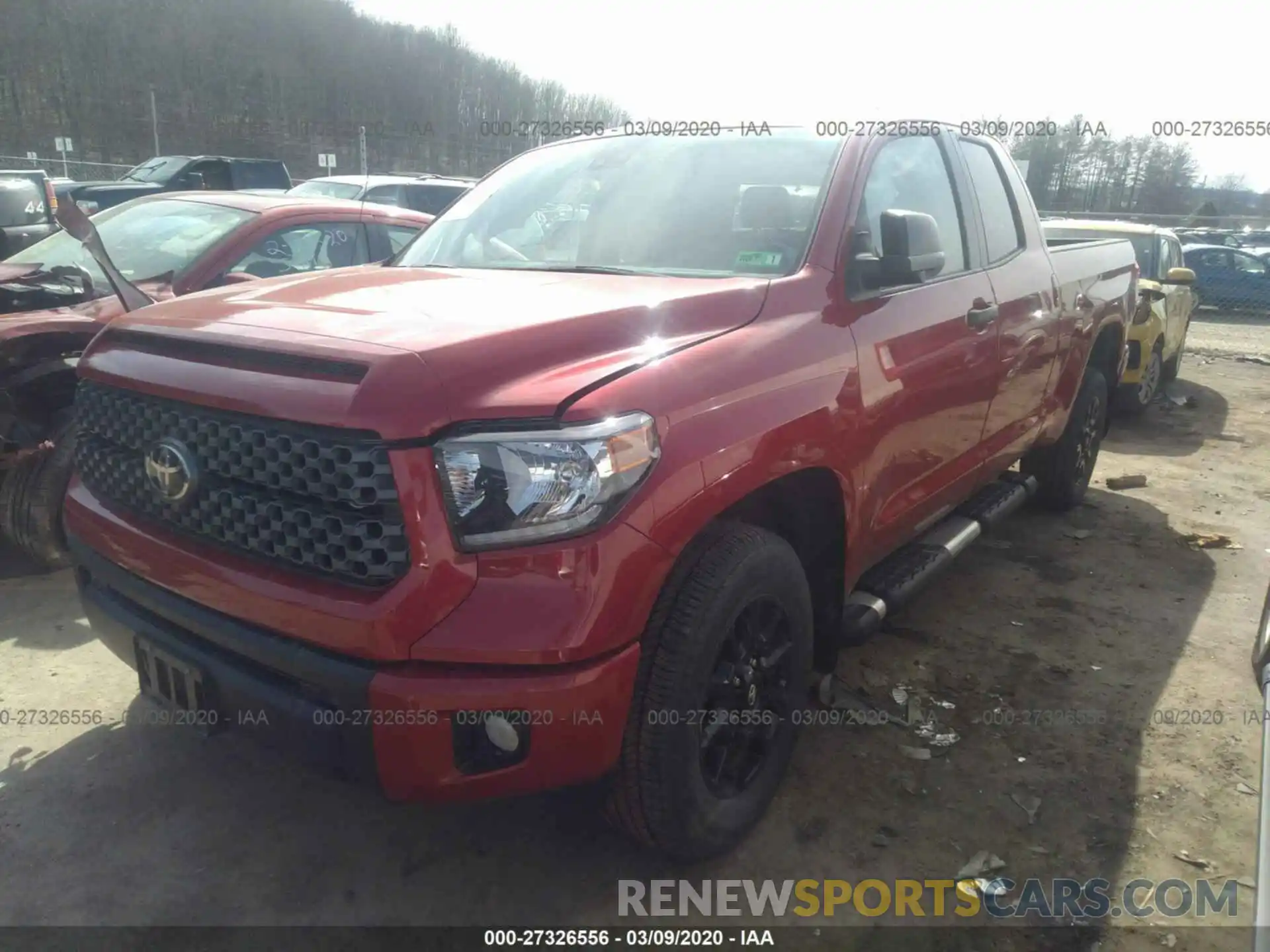 2 Photograph of a damaged car 5TFUW5F13KX790353 TOYOTA TUNDRA 2019