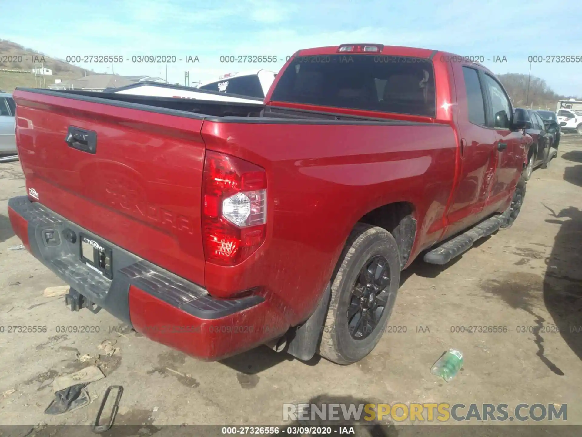 4 Photograph of a damaged car 5TFUW5F13KX790353 TOYOTA TUNDRA 2019