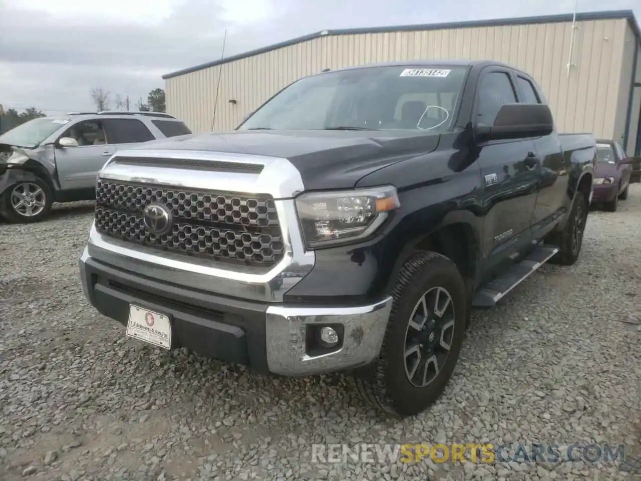 2 Photograph of a damaged car 5TFUW5F13KX794757 TOYOTA TUNDRA 2019