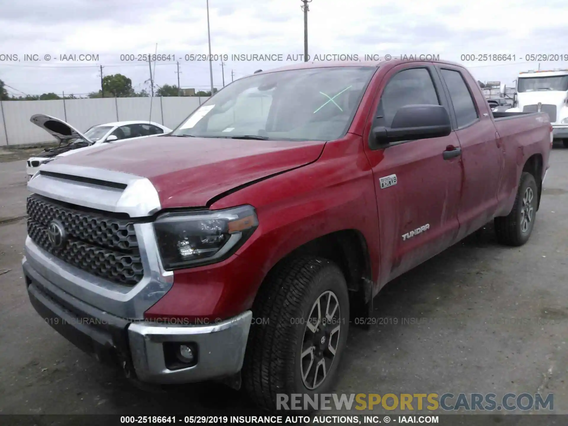 2 Photograph of a damaged car 5TFUW5F13KX795665 TOYOTA TUNDRA 2019