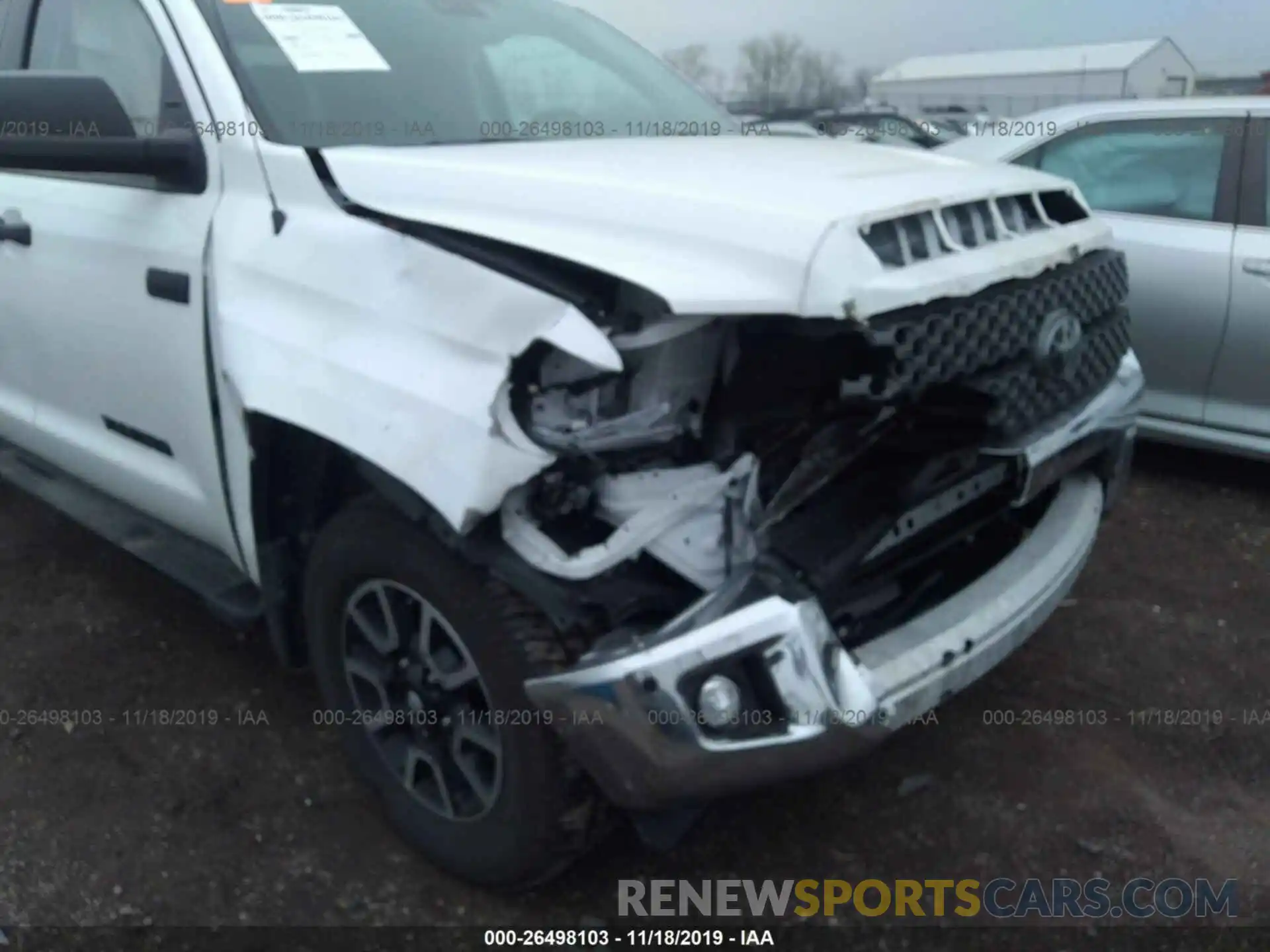 6 Photograph of a damaged car 5TFUW5F14KX806513 TOYOTA TUNDRA 2019