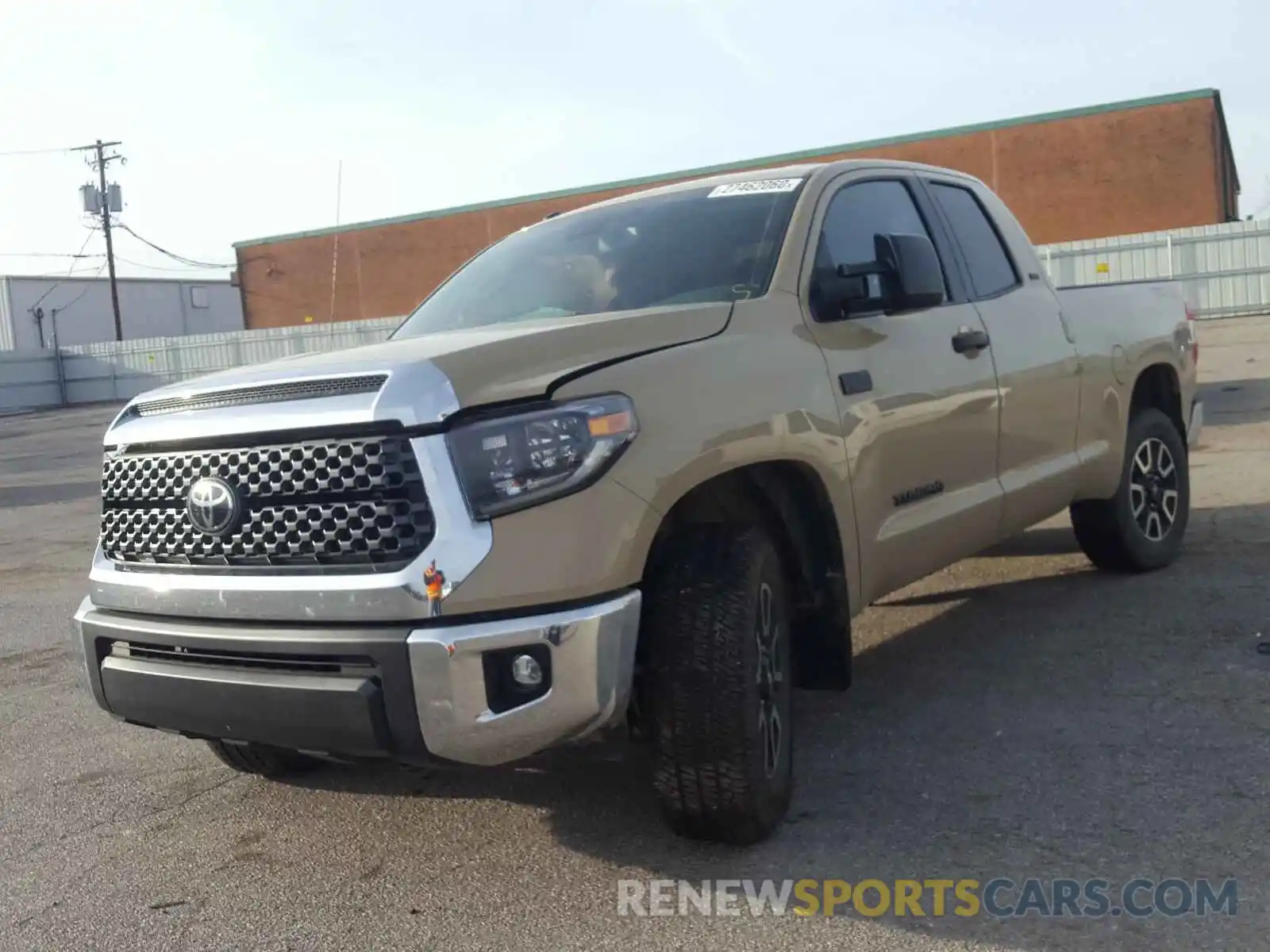 2 Photograph of a damaged car 5TFUW5F14KX843710 TOYOTA TUNDRA 2019