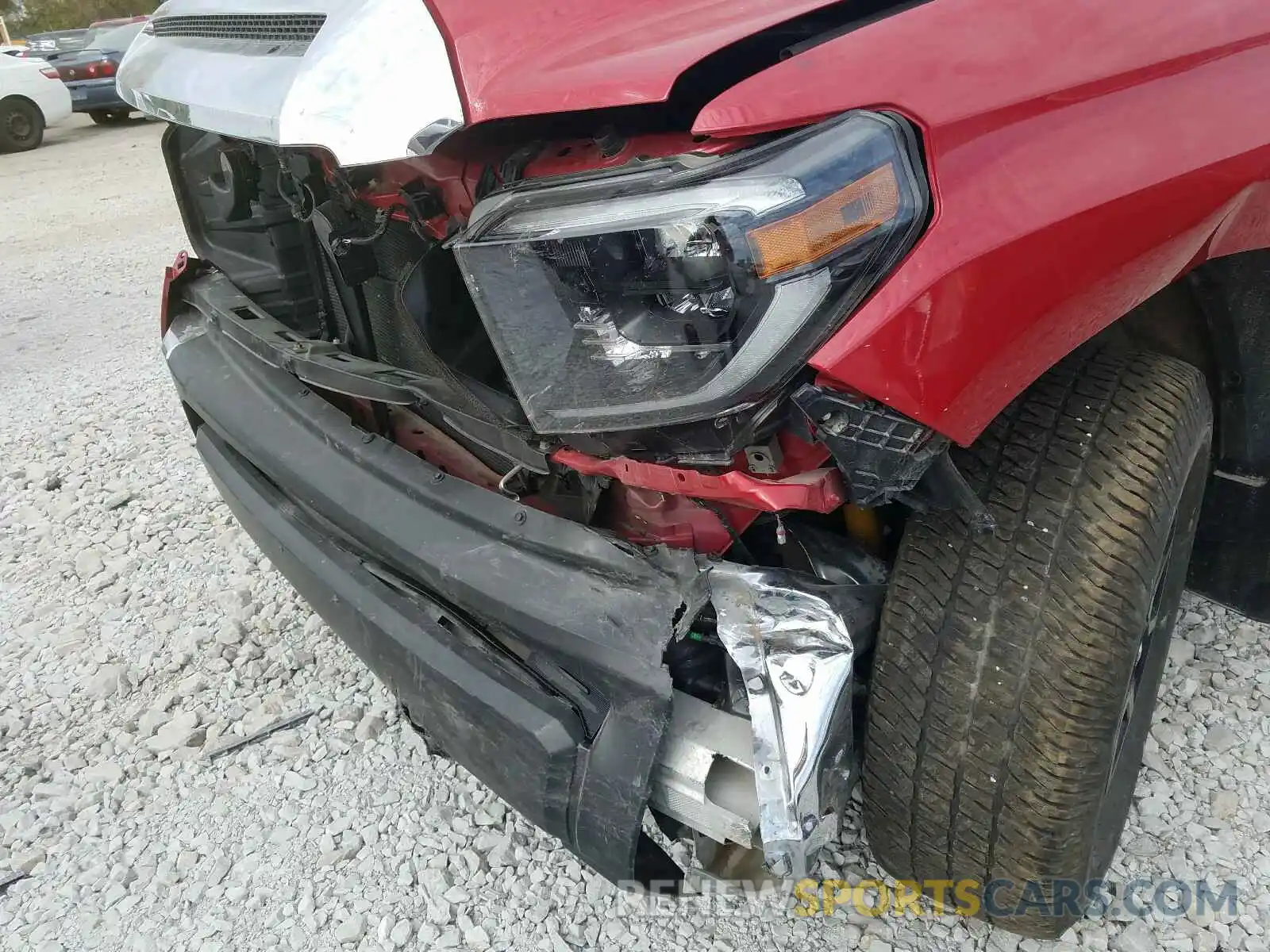 9 Photograph of a damaged car 5TFUW5F16KX802818 TOYOTA TUNDRA 2019