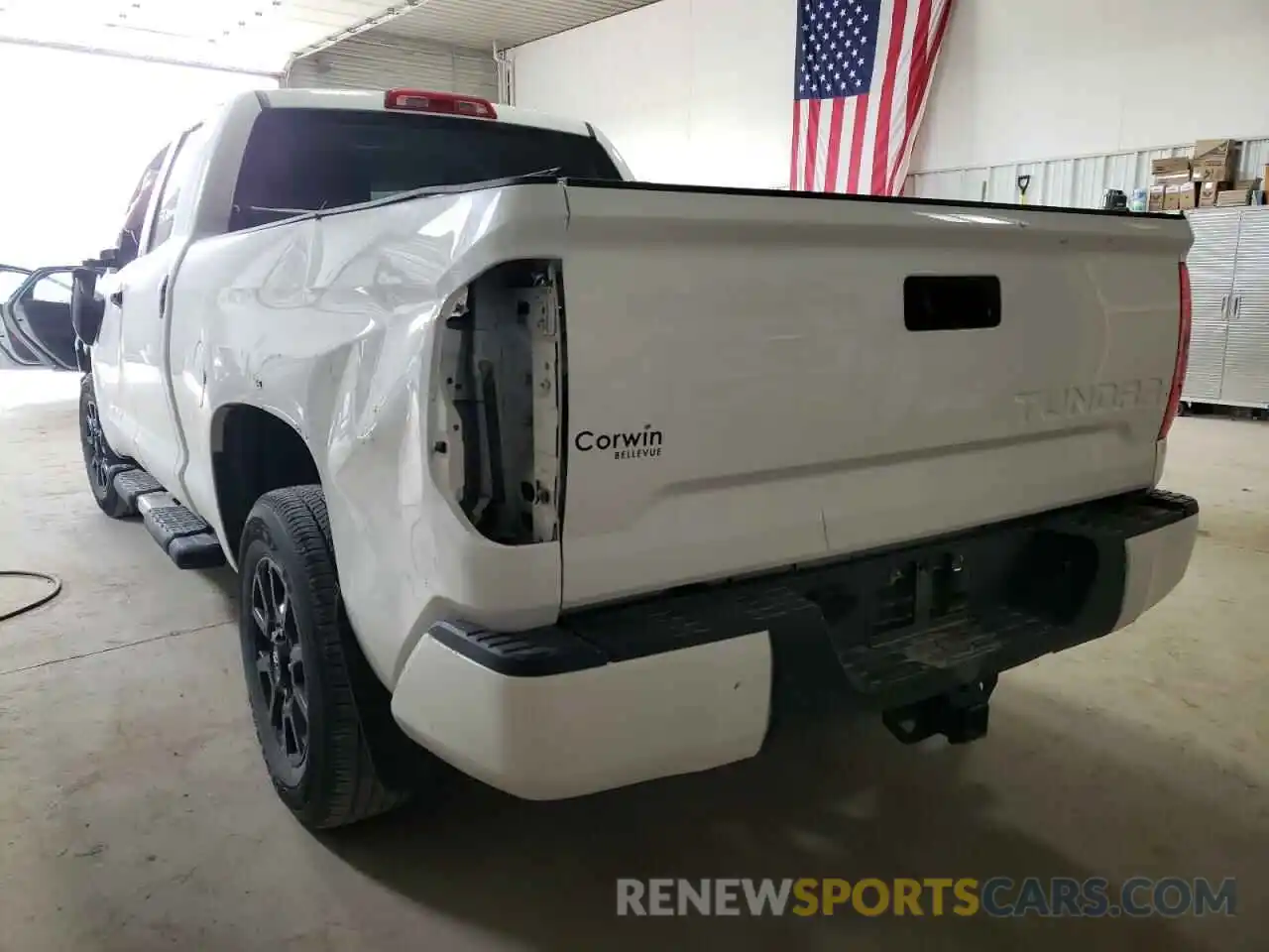 3 Photograph of a damaged car 5TFUW5F18KX856198 TOYOTA TUNDRA 2019