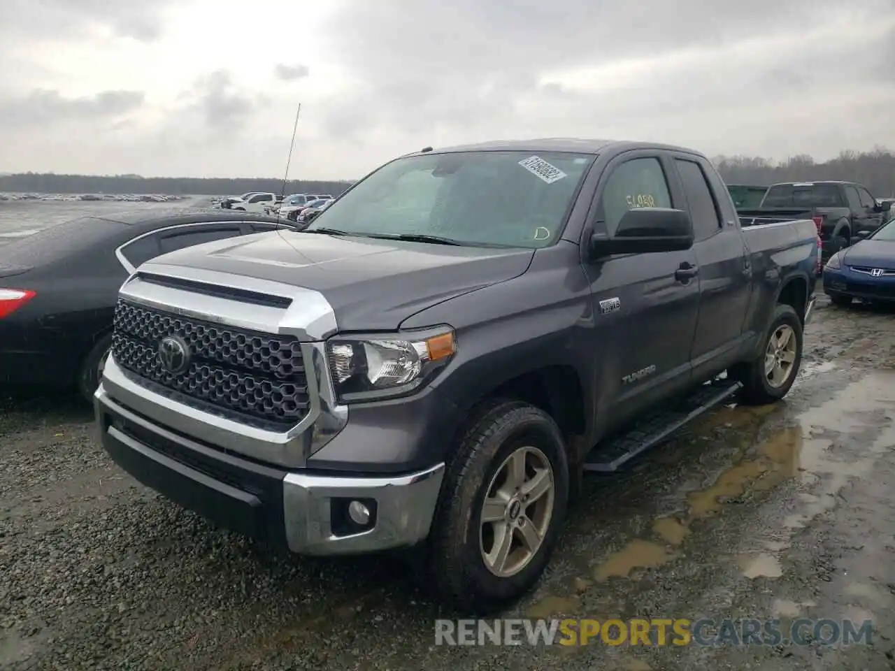 2 Photograph of a damaged car 5TFUW5F18KX858985 TOYOTA TUNDRA 2019