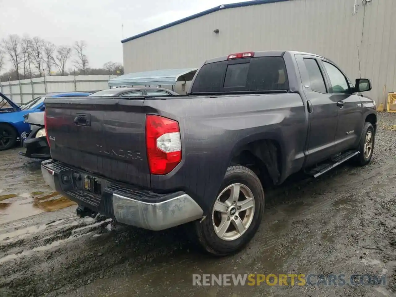 4 Photograph of a damaged car 5TFUW5F18KX858985 TOYOTA TUNDRA 2019