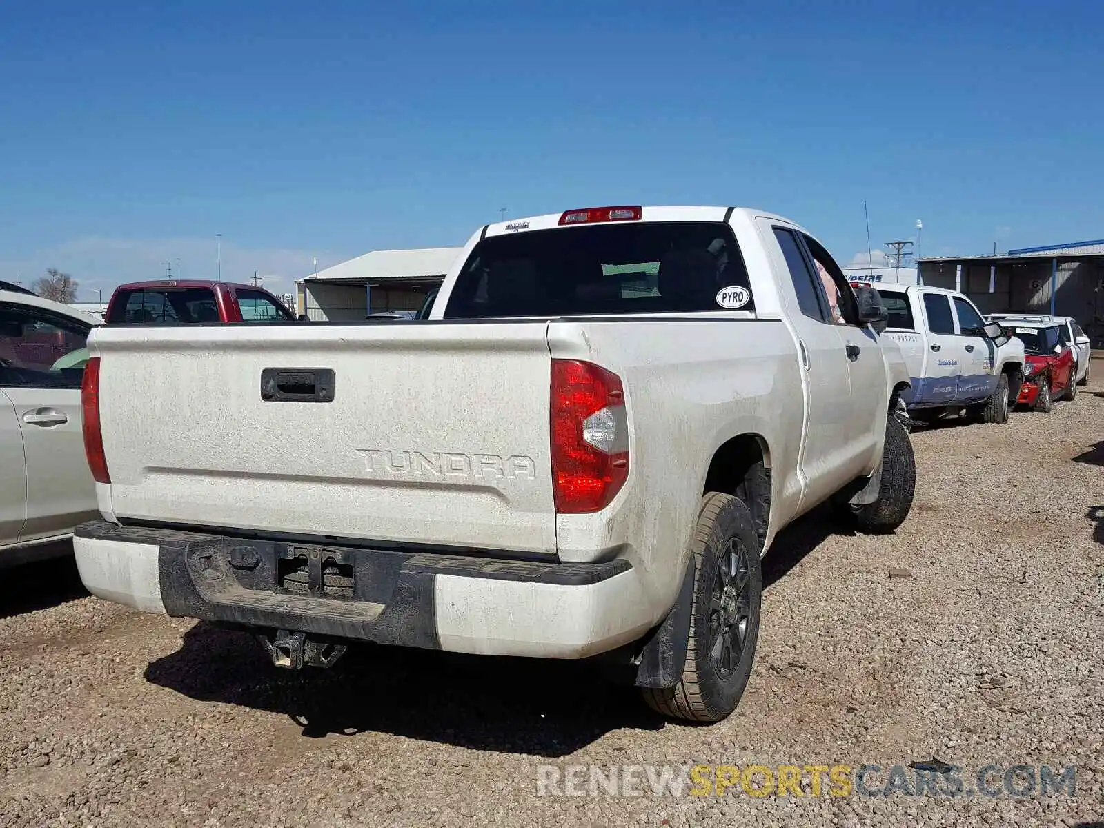 4 Photograph of a damaged car 5TFUY5F10KX795925 TOYOTA TUNDRA 2019